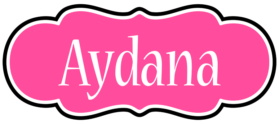 Aydana invitation logo