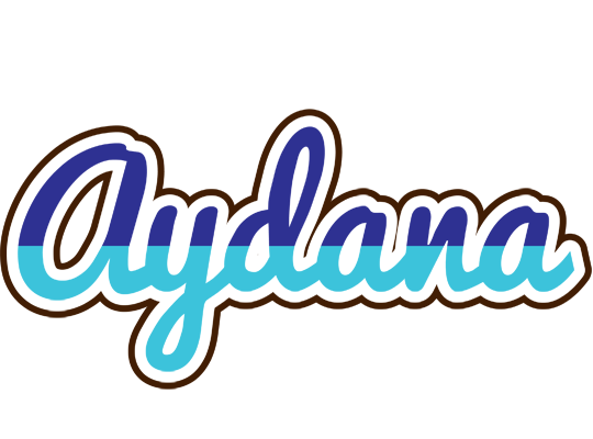 Aydana raining logo