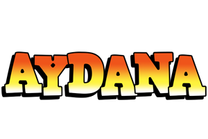 Aydana sunset logo