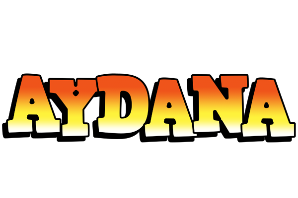 Aydana sunset logo