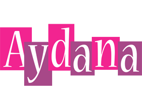 Aydana whine logo