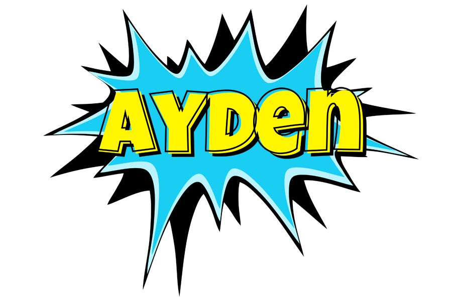 Ayden amazing logo