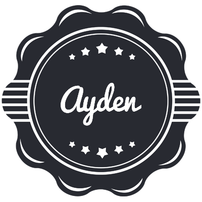 Ayden badge logo