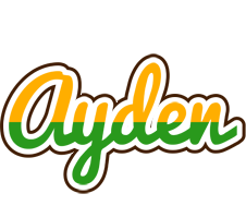 Ayden banana logo