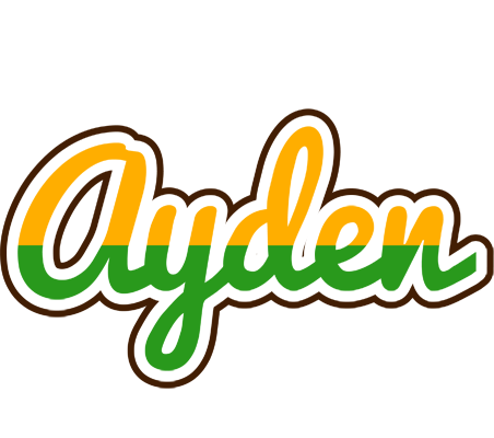Ayden banana logo