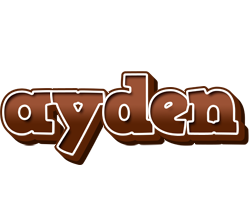 Ayden brownie logo