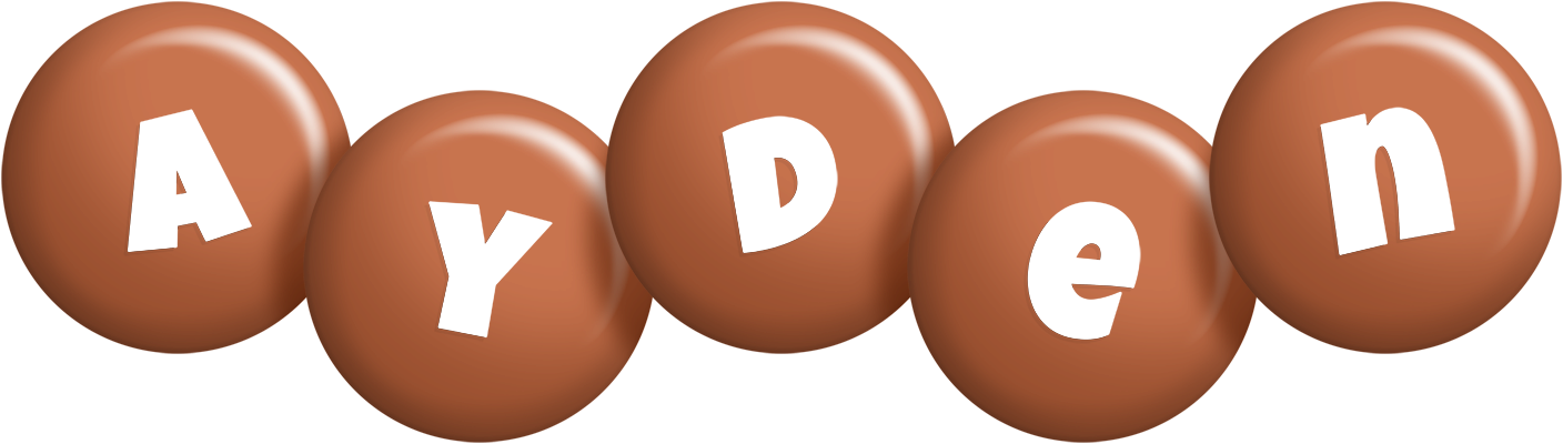 Ayden candy-brown logo