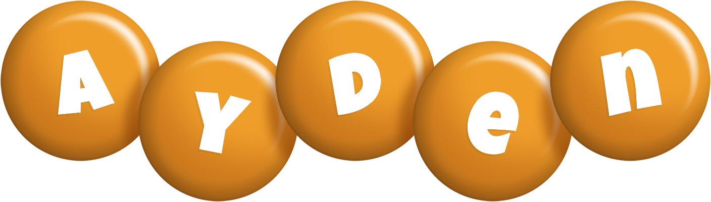 Ayden candy-orange logo