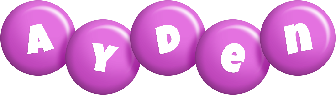 Ayden candy-purple logo