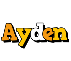 Ayden cartoon logo