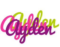 Ayden flowers logo