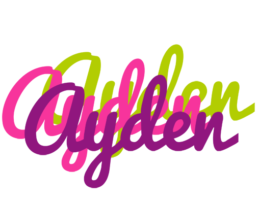 Ayden flowers logo