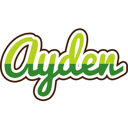 Ayden golfing logo