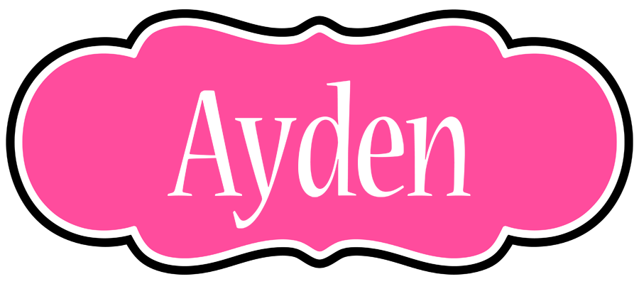 Ayden invitation logo