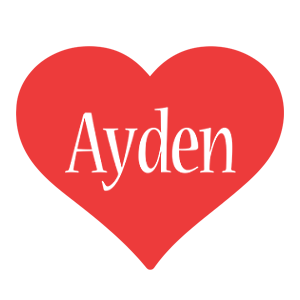 Ayden love logo