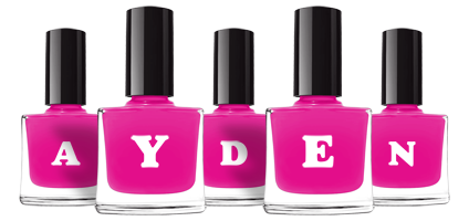 Ayden nails logo