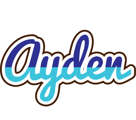 Ayden raining logo