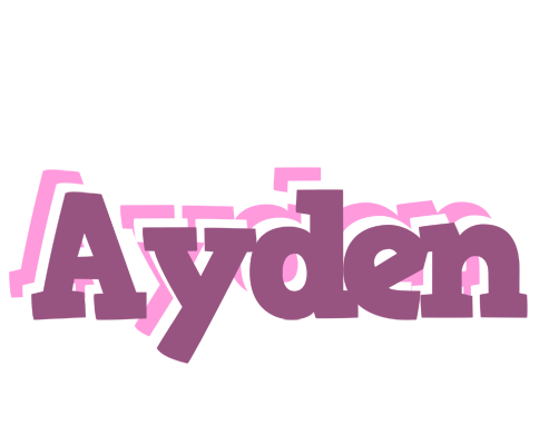 Ayden relaxing logo