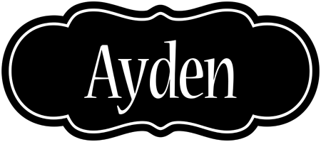 Ayden welcome logo