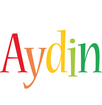 Aydin birthday logo