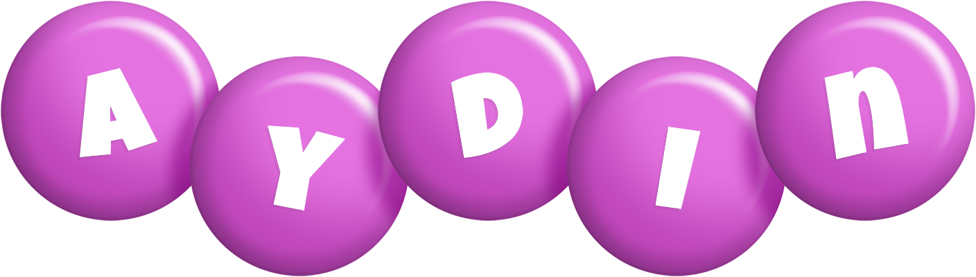 Aydin candy-purple logo