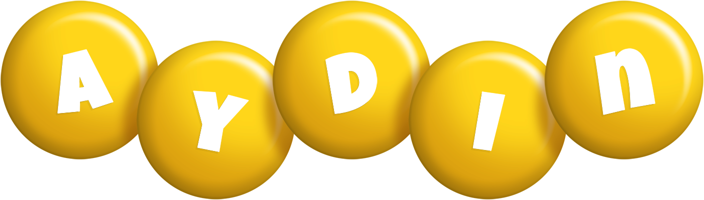 Aydin candy-yellow logo