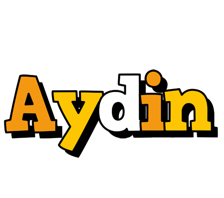 Aydin cartoon logo