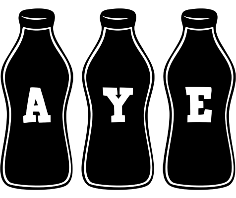 Aye bottle logo