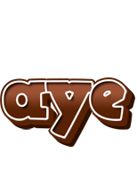 Aye brownie logo