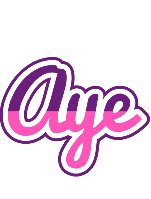 Aye cheerful logo