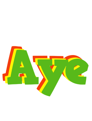 Aye crocodile logo