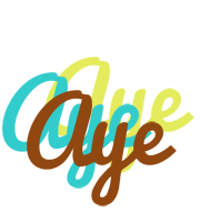 Aye cupcake logo