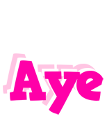 Aye dancing logo