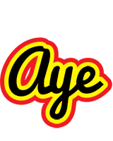 Aye flaming logo
