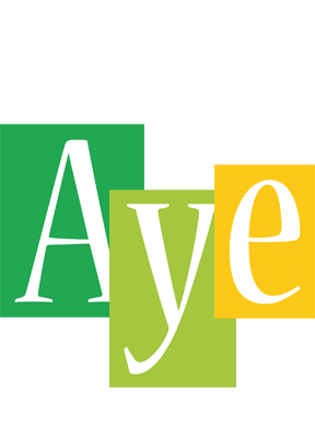 Aye lemonade logo