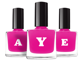 Aye nails logo