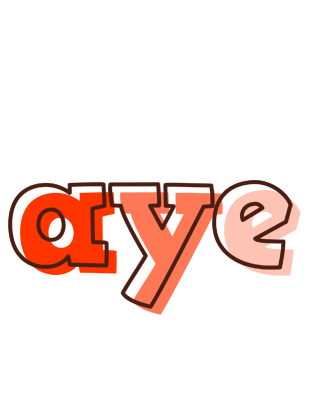Aye paint logo