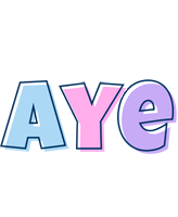 Aye pastel logo