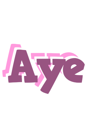 Aye relaxing logo