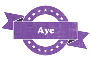 Aye royal logo