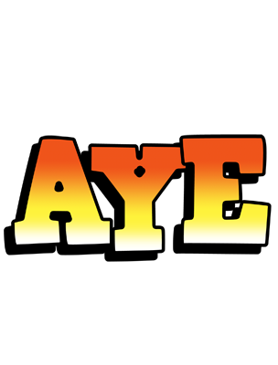 Aye sunset logo
