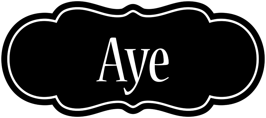 Aye welcome logo