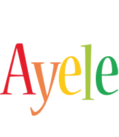 Ayele birthday logo