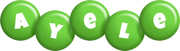 Ayele candy-green logo