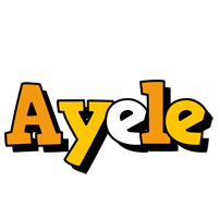 Ayele cartoon logo