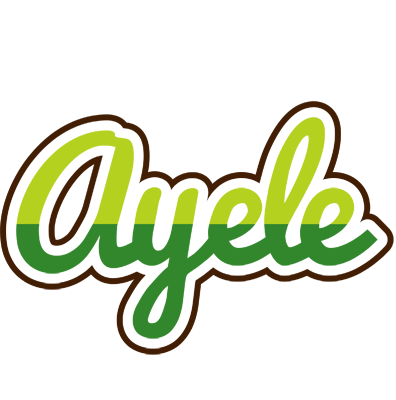 Ayele golfing logo