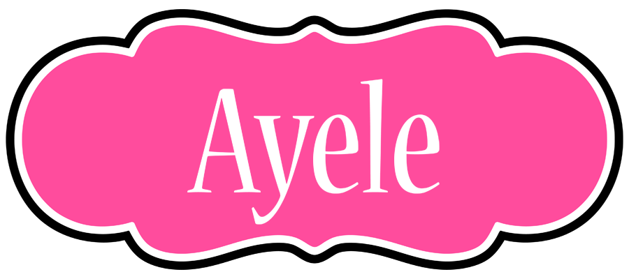 Ayele invitation logo