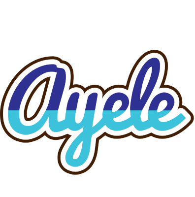 Ayele raining logo