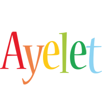 Ayelet birthday logo