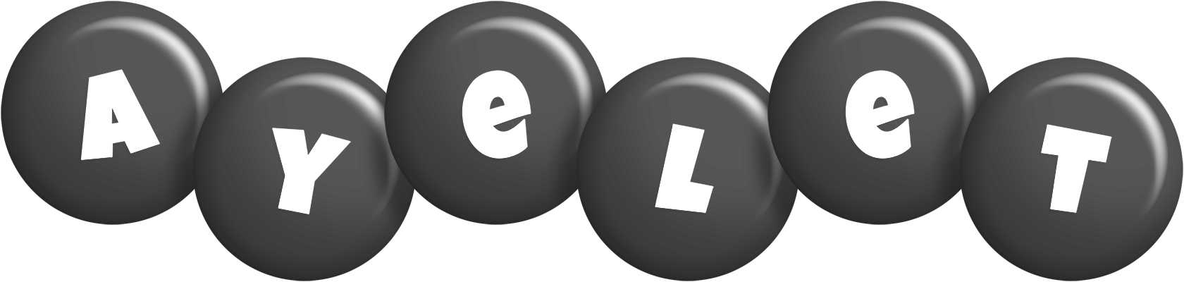 Ayelet candy-black logo